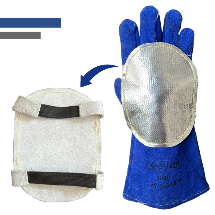 ALMOHADILLA DE KEVLAR ALUMINIZADO PARA GUANTE