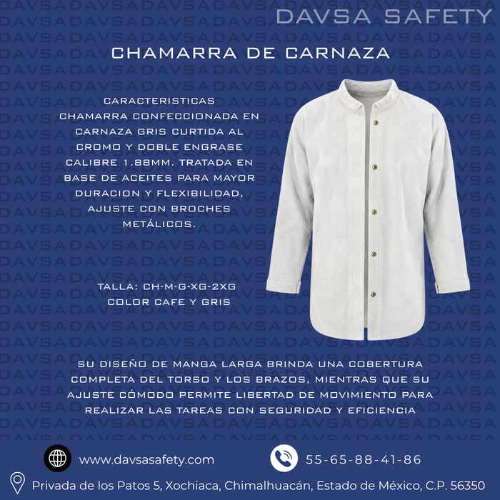 CHAMARRA SOLDADOR CARNAZA