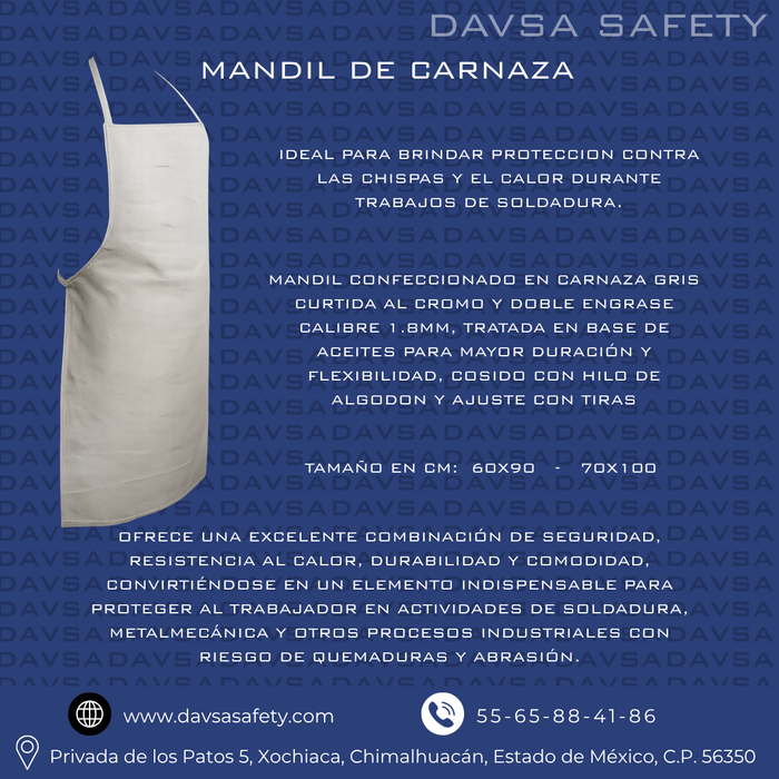 MANDIL DE CARNAZA