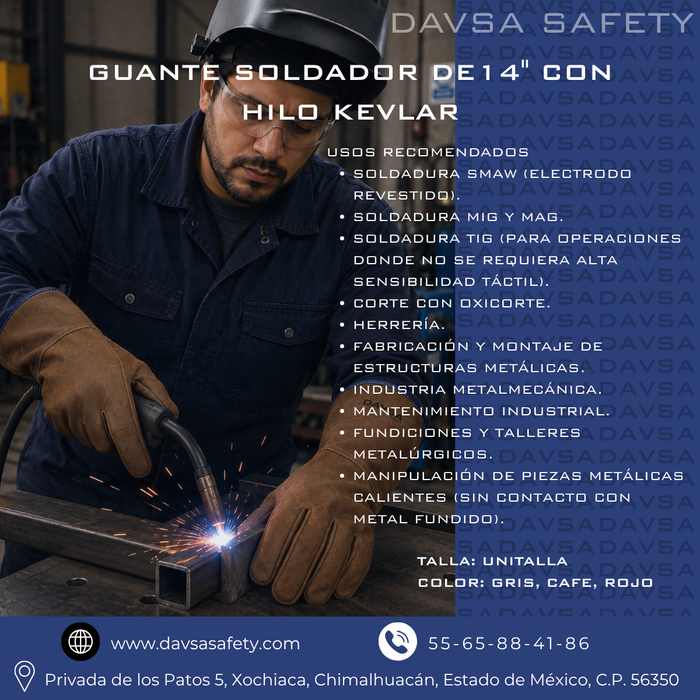GUANTE SOLDADOR