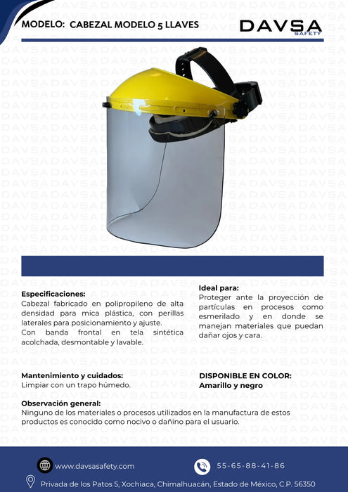 CABEZAL MODELO 5 LLAVES