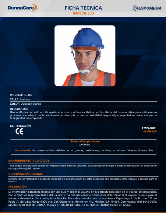 BARBIQUEJO PARA CASCO