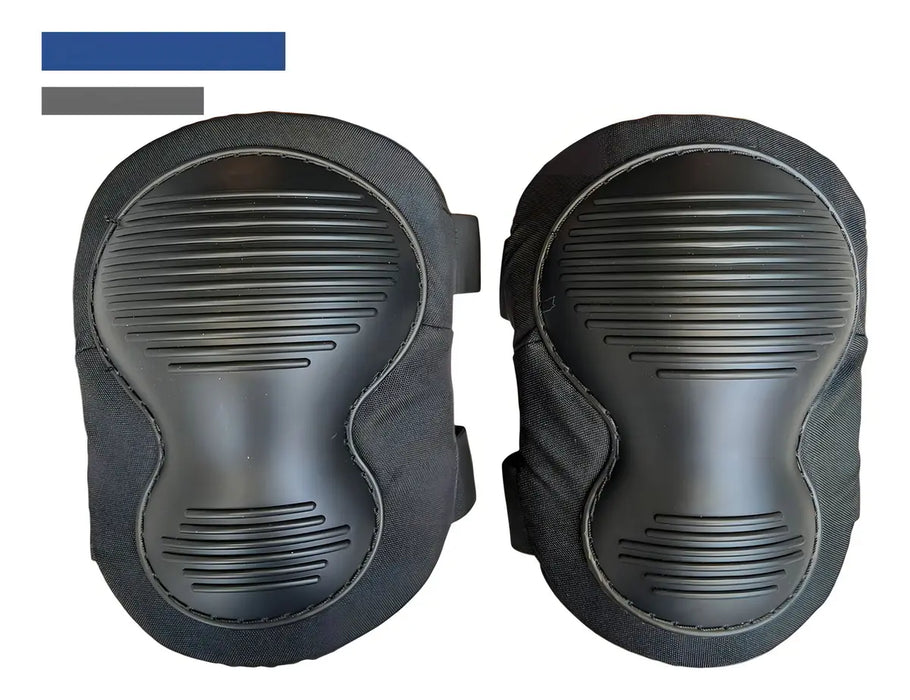 Rodilleras Industriales Jostein JT-RD-2 Acojinadas Negro Ajustables Velcro
