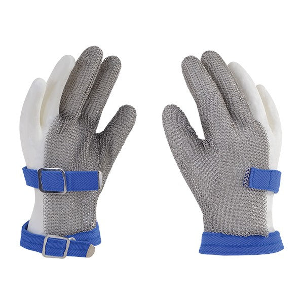 GUANTE ANTICORTE ACERO INOXIDABLE 3 DEDOS TALLA L
