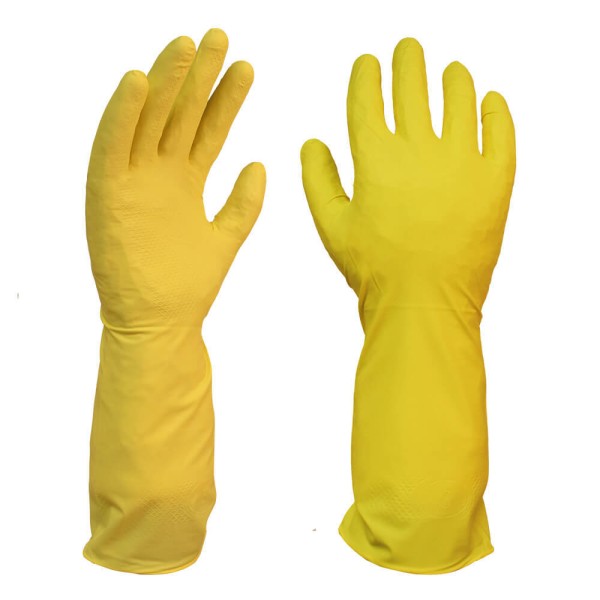 GUANTE NITRILO AMARILLO USO GENERAL