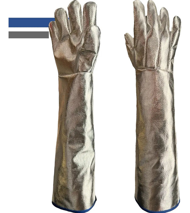Guante Kevlar Aluminizado Con Forro Nomex 1 Par 50-60cm