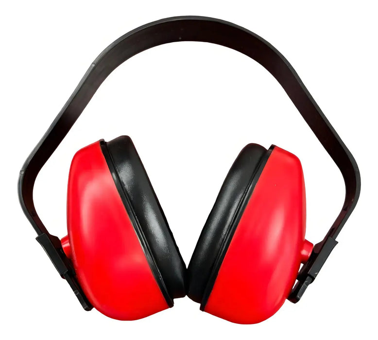 Orejeras Antiruido Diadema Jostein Rojo 27dB Industria Certificación