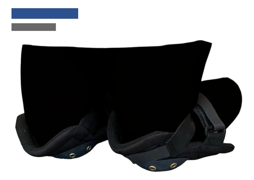 Rodilleras Industriales Acolchadas Ajustables Jostein Color Gris Oscuro